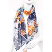 Soft Silk Printed Scarf C41